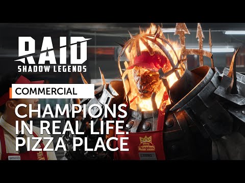 RAID: Shadow Legends | Champions IRL | Pizza Place (Official Commercial)