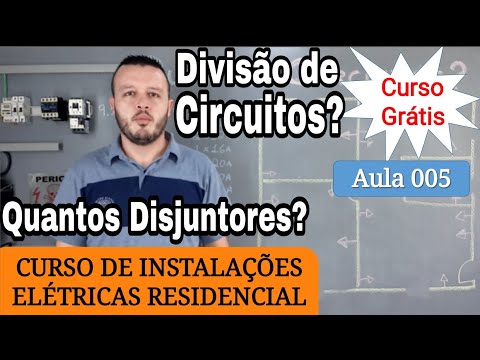 Como Dividir os Circuitos na Instalação? Quantos disjuntores?