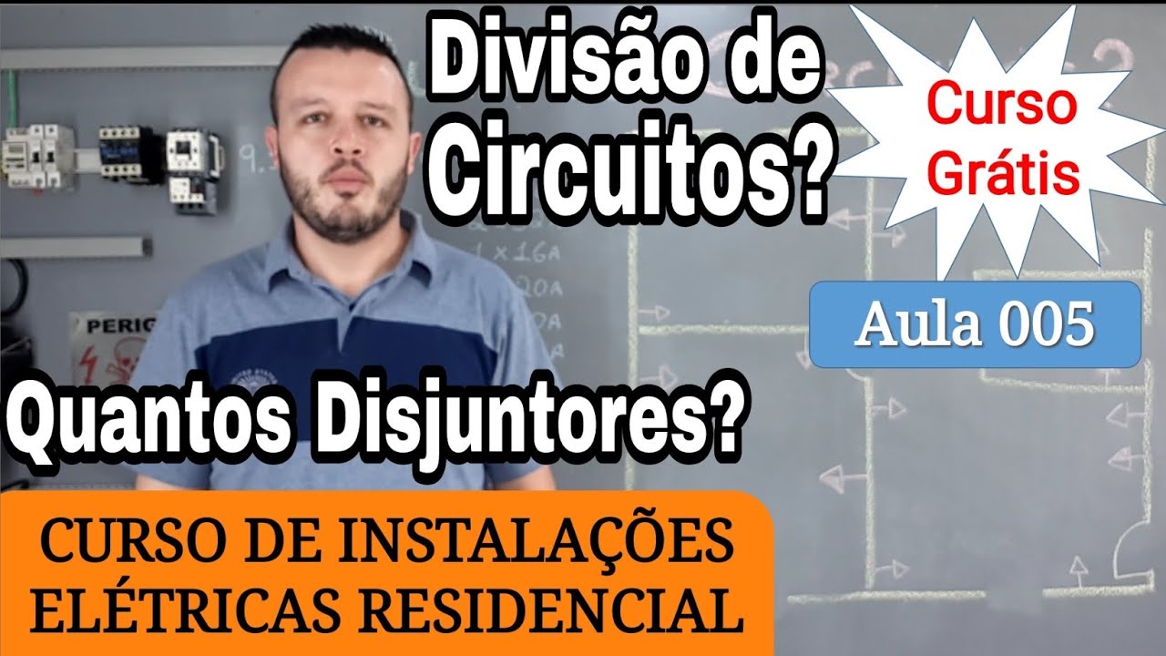 Como Dividir os Circuitos na Instalação? Quantos disjuntores?