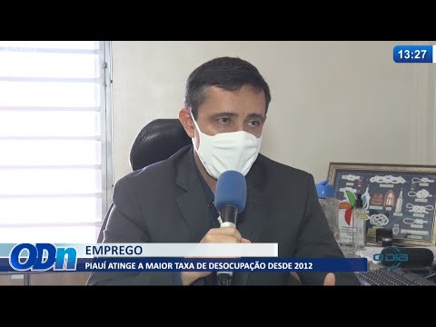 Piauí atinge a maior taxa de desocupação desde 2012 01 07 2021