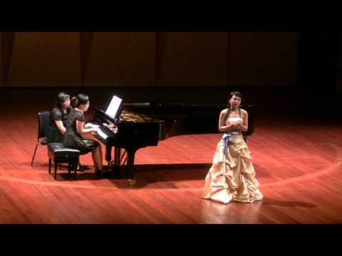 9. Amor by Richard Strauss- Yin Yue (Soprano), Wan Jing Jing