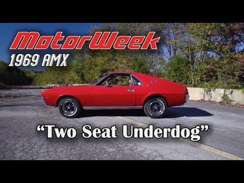 1969 American Motors AMX Muscle Car Review