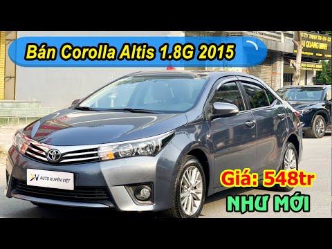 Toyota Corolla Altis 1.8G 2015