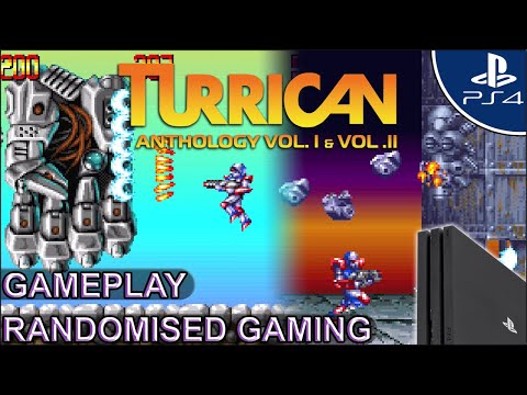 Turrican Anthology Vol. 1 & 2 - PlayStation 4 - Turrican Gameplay Showcase of all games [4K]