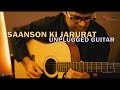 Saanson ki Jarurat hai Jaise (Guitar Unplugged) | Aashiqui 1 Movie Song Leads, Chords, Tabs, Lesson