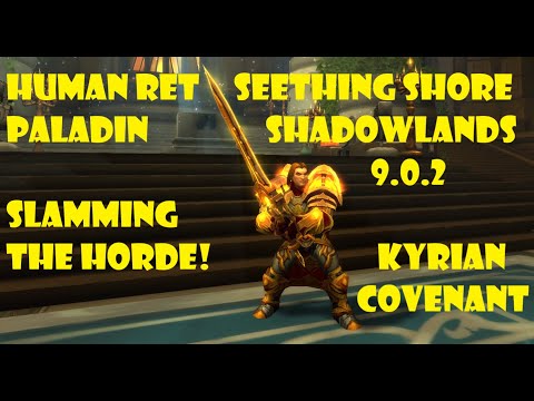 Human Ret Paladin PVP BG 9.0.2 [Shadowlands] - Slamming the Horde!