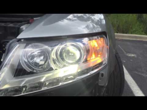 2008 Audi A6 headlight assembly connection problem ( part 1 of 5)