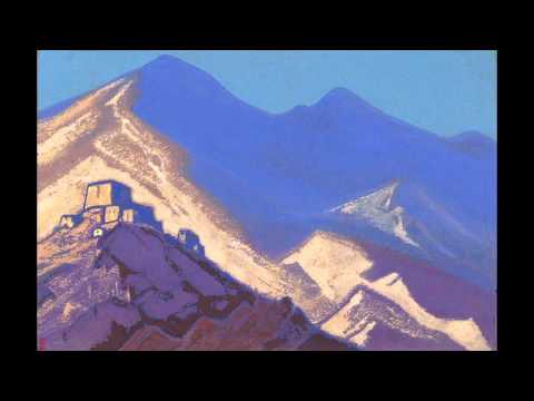 Nikolay Rerikh and Lama Karta - The Call to the Lama From Afar