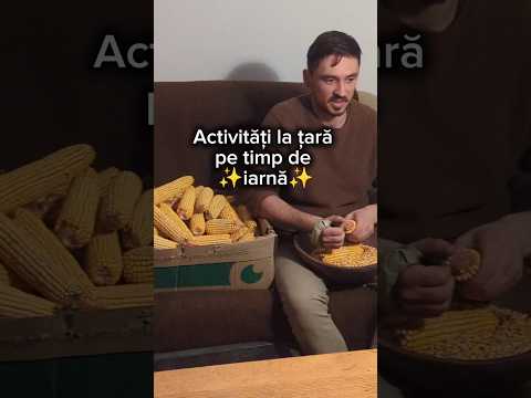 Activități pe timp de iarnă #viatalatara #animale #gospodarie #romania #rural