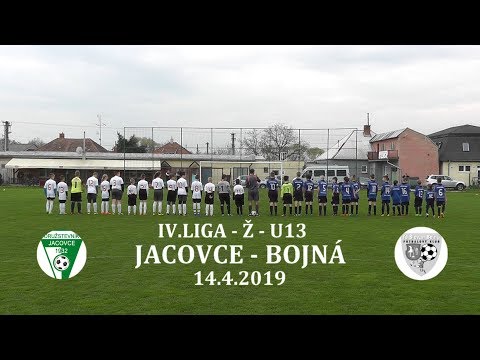 Futbal: Jacovce - Bojná U13 14.4.2019