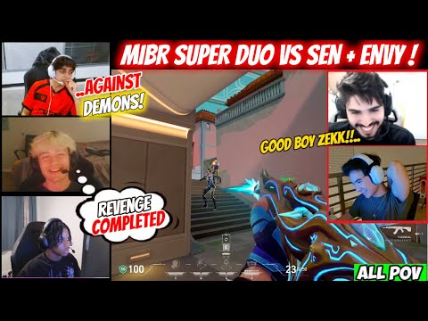 When MIBR Aspas & MIBR Zekken Faced SEN Nightz, SEN Reduxx & ENVY Canezerra in Ranked