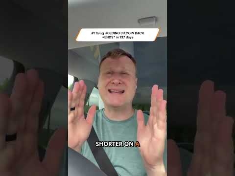 #1 thing HOLDING BITCOIN BACK *ENDS* in 137 days
