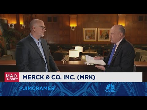 Merck CEO Robert Davis goes one-on-one with Jim Cramer