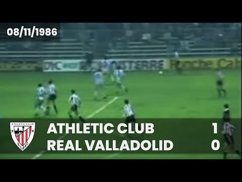 ⚽️ [Liga 86/87] J13 I Athletic Club 1 - Real Valladolid 0 I LABURPENA