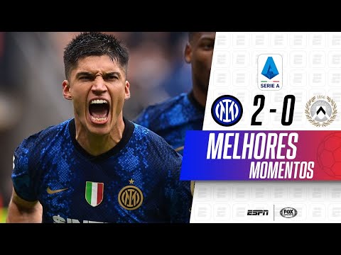 JOAQUÍN CORREA FAZ DOIS GOLAÇOS E COMANDA A INTER NO ITALIANO | Inter de Milão 2 x 0 Udinese