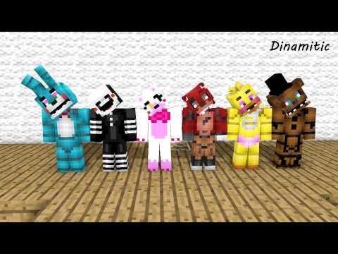FNAF Monster School: Can-Can - Minecraft Animation