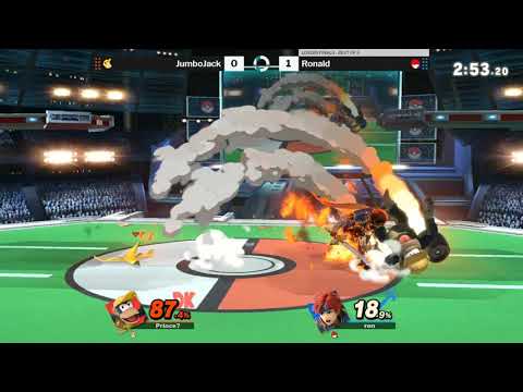 SOS 156 SSBU Losers Finals - JumboJack (Diddy Kong) vs Ronald (Roy)