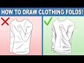How To Draw Clothing Folds Tips To Help You Improve At Drawing Clothing Folds