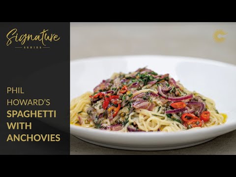 Phil Howard's Spaghetti with Anchovies