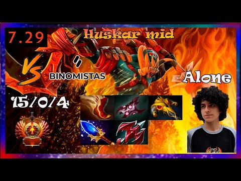 alone huskar mid vs Binomistas | Egoboys vs Binomistas | Full Gameplay 7.29 | Dota 2 Pro Replays