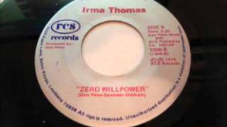 Irma Thomas Zero Willpower.wmv