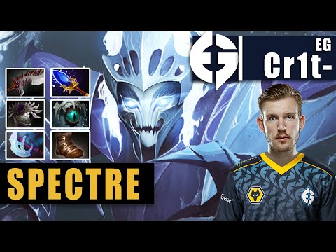 Spectre Safelane | EG.Cr1t- | WHEN A SUPPORT PLAYER PLAYS CARRY 22 KILLS | 7.31b Gameplay Highlights
