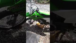 How to drain gas out of a dirt bike