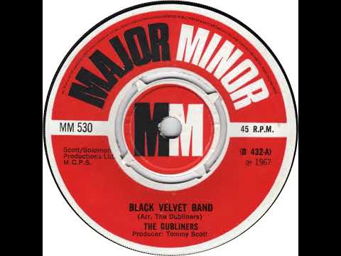 UK New Entry 1967 (222) The Dubliners - Black Velvet Band
