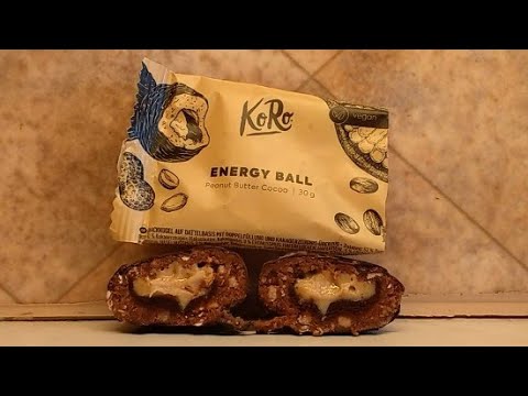 Taste-Test- KoRo Drogerie Energy Ball 🥜🍫 Peanut Butter Cacao 🍫🥜