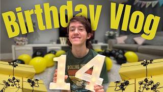 Will's 14th Birthday Vlog 🎂 Opening Presents, Family Traditions & Birthday Interview