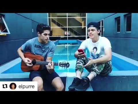 Alex hoyer y el purre cantando