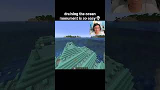 Minecraft Drain Monument Command Moment
