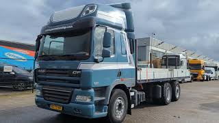 DAF FAN CF85.460 6x2/4 SpaceCab Euro5 - Open Loading Box 6.9M - Lift flatbed truck for sale - Image 4 | Autoline US DAF FAN CF85.460 6x2/4 SpaceCab Euro5 - Open Loading Box 6.9M - Lift flatbed truck | Image 4 - Autoline