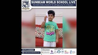 &ldquo;Math in Action: Sunbeam World School Student&rsquo;s Math Activity&rdquo;📚🔢
