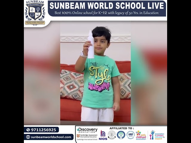 &ldquo;Math in Action: Sunbeam World School Student&rsquo;s Math Activity&rdquo;📚🔢