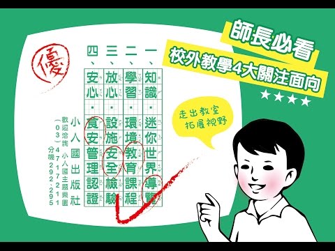 小人國校外教學四大關注面向
