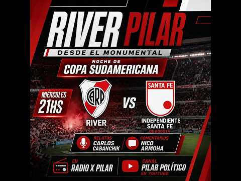 RIVER PILAR DESDE EL MONUMENTAL #River #independientesantafe #partidoenvivo