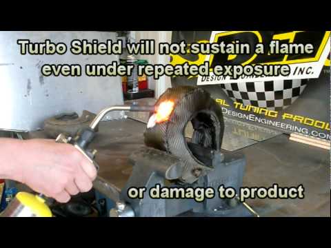 DEI Titanium Turbo Shield: Burn Test