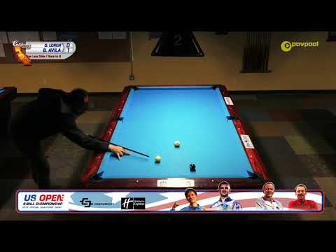 #4 - Bryce AVILA vs Duke LOREN / "The Last Spot": 2019, U.S. Open 9-Ball Qualifier