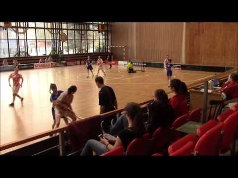 TJ Znojmo LAUFEN CZ vs.  FbC Aligators ZŠ Pozořice (Liga dorostenek - skupina 6 - 2015/16)