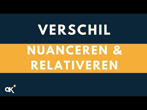 Nuance and Relativization: What's the Difference?