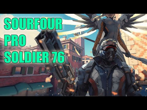 SUREFOUR PRO SOLDIER 76 GAMEPLAY - GRAND MASTER OVERWATCH SEASON 23