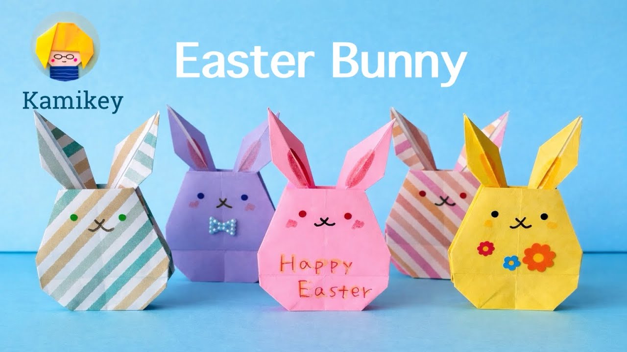 【折り紙】イースターバニー