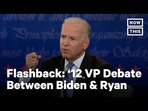 Archive: 2012 VP Debate Between Joe Biden and Paul Ryan | NowThis