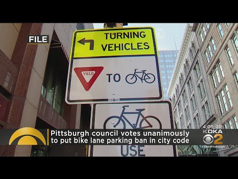 Pittsburgh Bans Parking In Bike Lanes