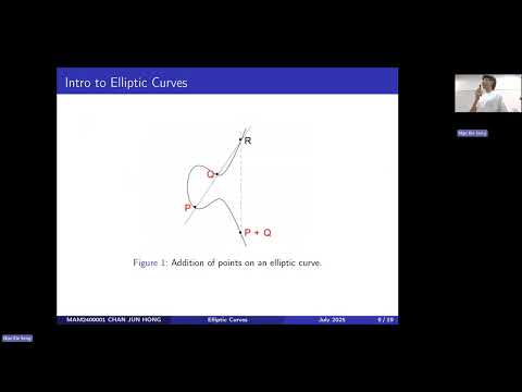 Elliptic Curves, Modular Forms, Fermat's Last Theorem | Group Presentation 250705|Algebraic Geometry