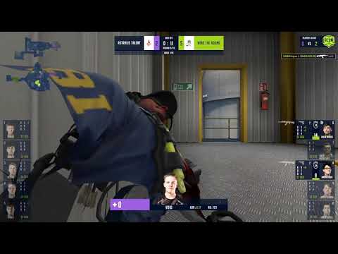 Aqua 4k On bombsite A Offensive - ASTRALIS TALENT VS BIG OMEN ACADEMY - WePlay Academy League - CSGO