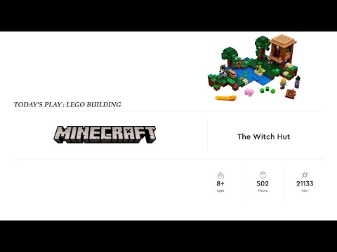 Insane LEGO Minecraft Witch Hut - Mind-Blowing Build!