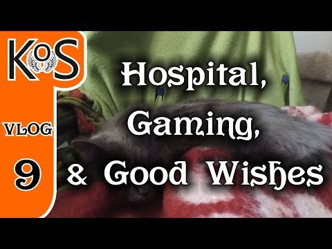 KatherineOfSky Vlog 9: HOSPITAL, GAMING & GOOD WISHES 2017-12-29