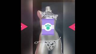 komanakomi コスプレ ビキニ どうぶつ 乳牛 牛柄